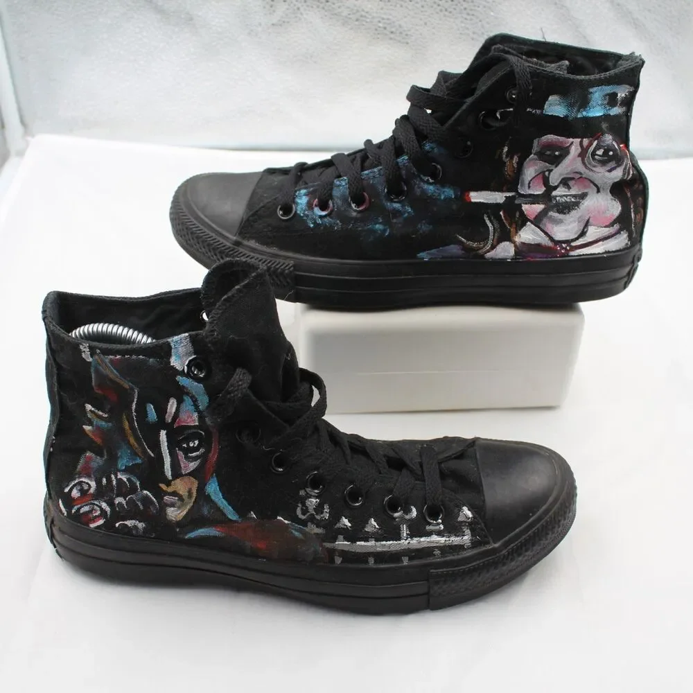 Converse Chuck Taylor All Star Hi DC Comics Batman vs Joker Size 7 Men High Top
